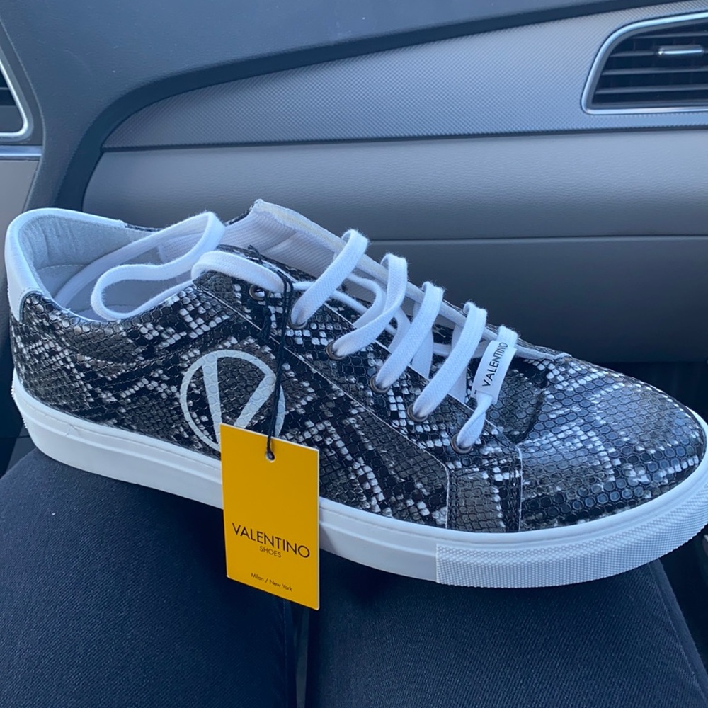 Valentino snake skin men shoes